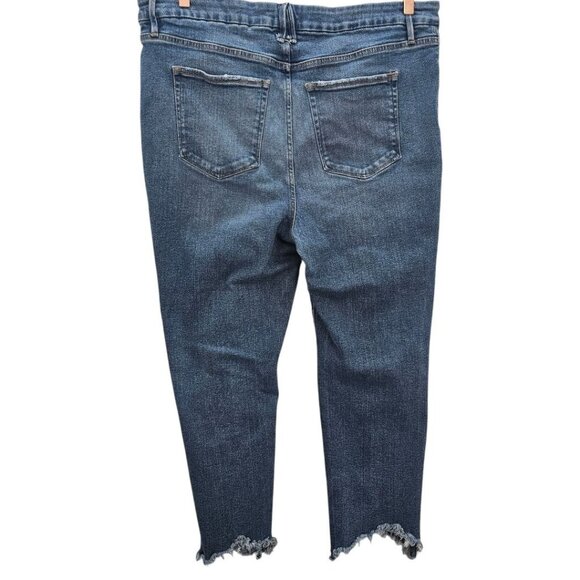 Good American Womens Plus Size 18 Good Legs Cigarette Jeans - Picture 3 of 15